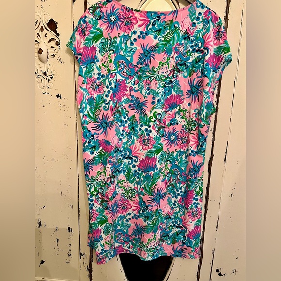 LILLY PULITZER Talli Cover-up In Mandevilla Baby Paradise Petals | L - Picture 6 of 6